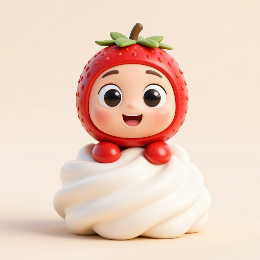 귀여운 딸기 요정