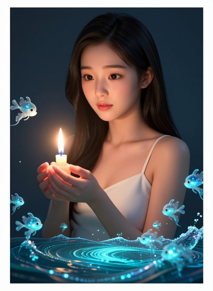 파도치는 촛불