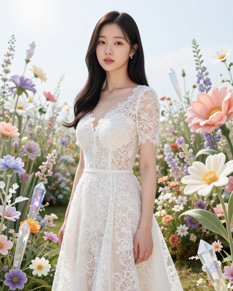 설탕 드레스의 여인